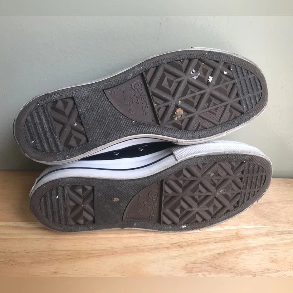 Converse Women’s Chuck Taylor All Star Low-Top Platform Sneaker Size: US 7 - Picture 13 of 13